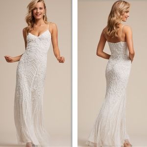 Adrianna Papell BHLDN Shaylin Dress Sz 10